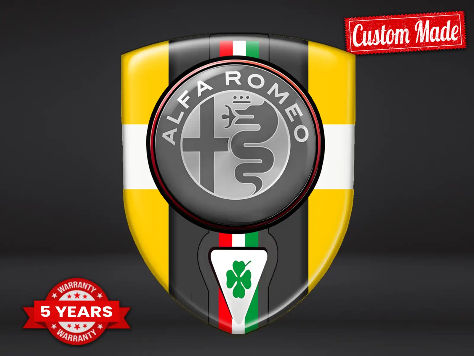 Alfa Romeo Adesivi e Decalcomanie Auto Globali Stellari Sobri